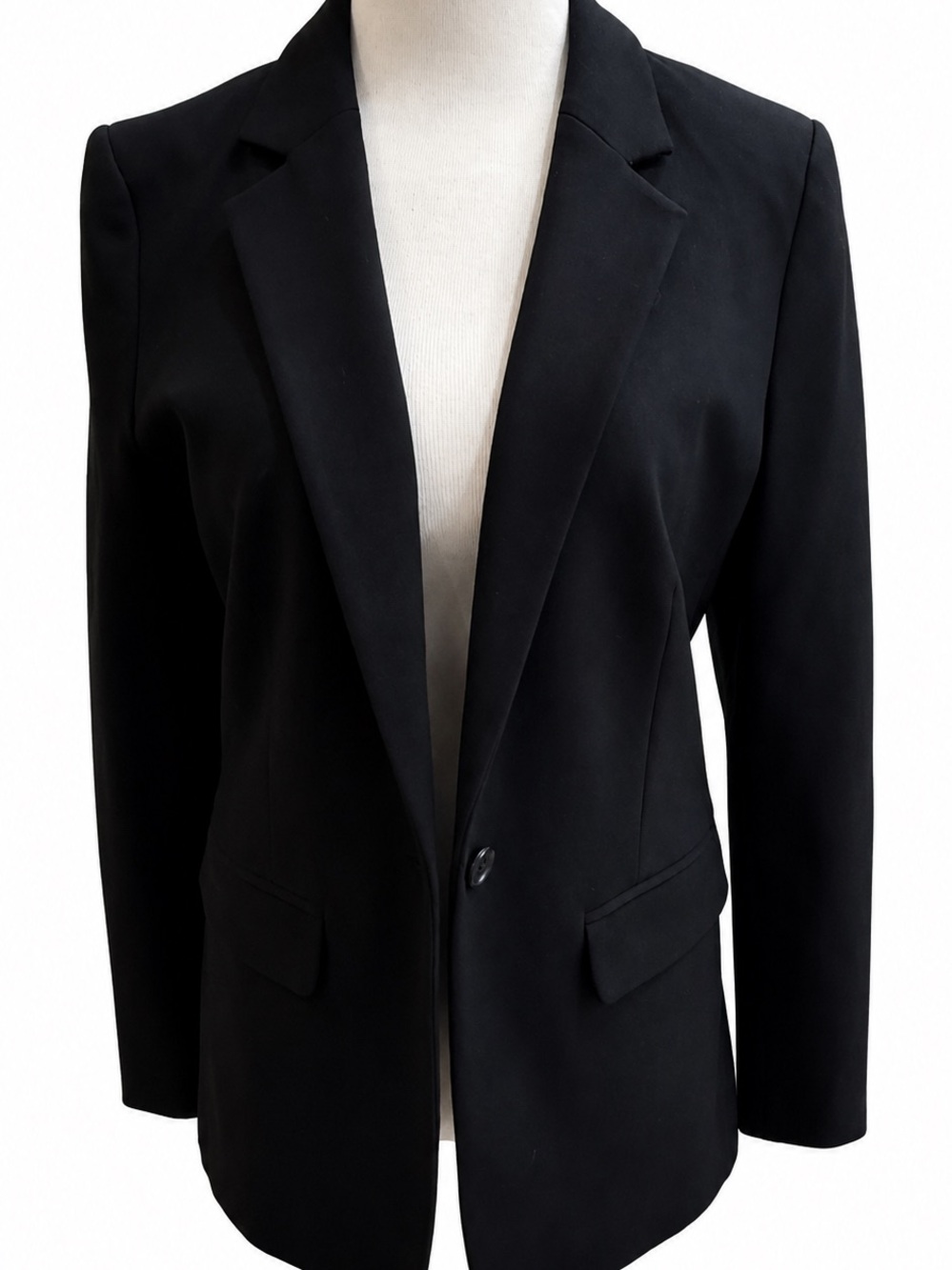 Ann Taylor Classic Black Women's Blazer Jacket - 10P